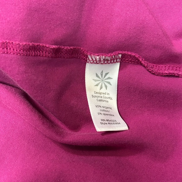 ATHLETA Medium Tall Purple Organic Cotton Tank Dress Seamed Sleeveless - Picture 6 of 10